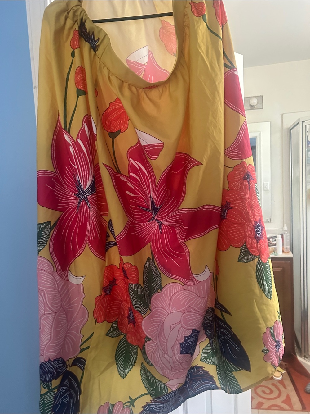 Beautiful flower skirt